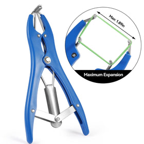 Jabcmier band diameter 0-2 inch inner highlighted for accurate sizing on kids and lambs