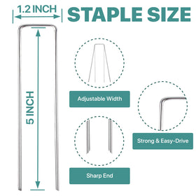 Jaciry galvanized ground stake provides durable ground anchoring