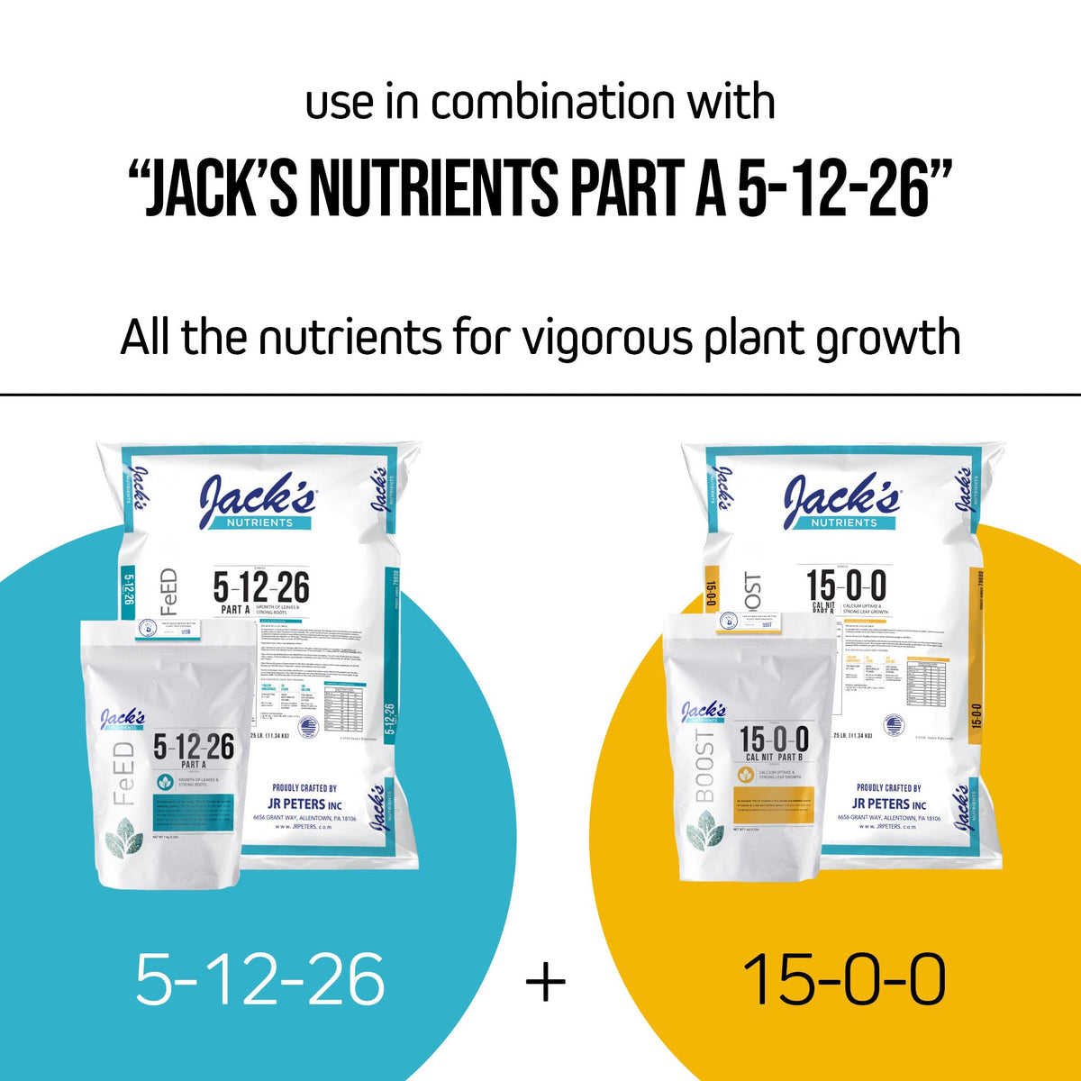 Jack's Classic Part B powder concentrate ready to dissolve for feeds