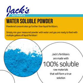 Jack's Classic Part B supports calcium uptake and leaf growth in fertigation