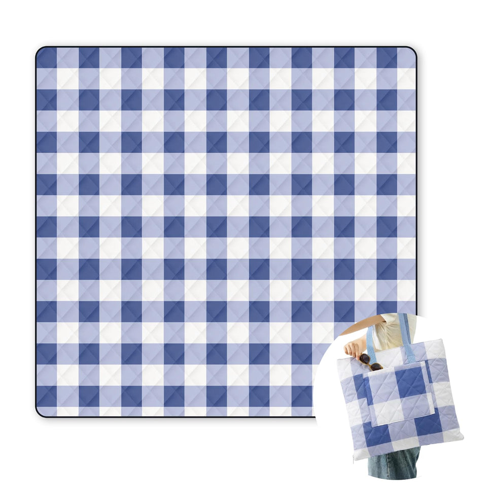 Jactum 2-in-1 tote picnic blanket in 80x80, spacious seating for families.