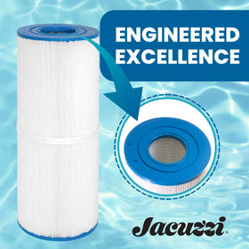 Jacuzzi drop-in-install filter for easy replacement