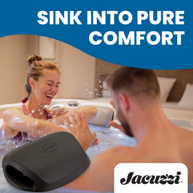 Jacuzzi Pillow 2472-135 easy-to-clean removable cover for quick maintenance.