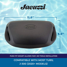 Jacuzzi Pillow 2472-135 secure attachment for stable placement during use.