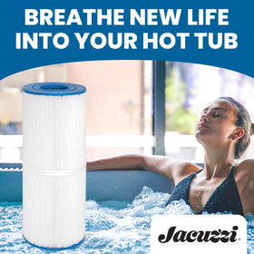 Jacuzzi pleated polyester media filter delivers durable filtration