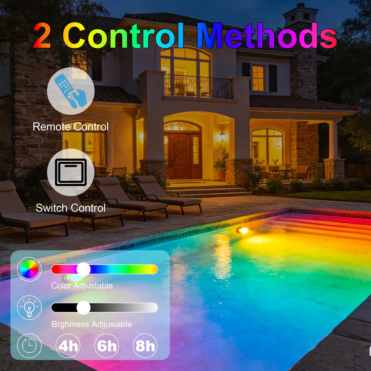 Jadisi pool light deck ambiance enhances evening gatherings