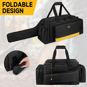 Jaffzora chainsaw case bottom supports sturdy structure