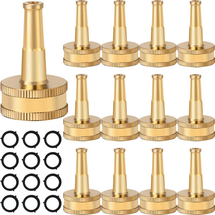 JaGely 12-pack sweeper nozzle jet for powerful outdoor cleaning and debris removal.