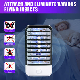 Unit runs quietly for nighttime use with Jahy2Tech zapper