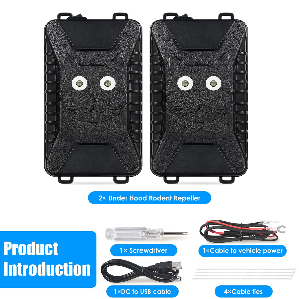 Jahy2Tech Easy zip-tie installation enabling quick setup
