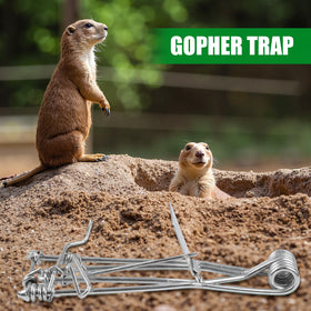 Jahy2Tech mole trap ultra-sensitive trigger for fast action inside tunnels