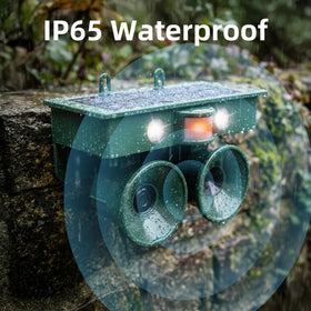 Jahy2Tech PIR sensor detection area ensures responsive deterrence with minimal power