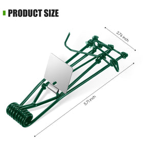 Jahy2Tech reusable vole traps guard garden beds.