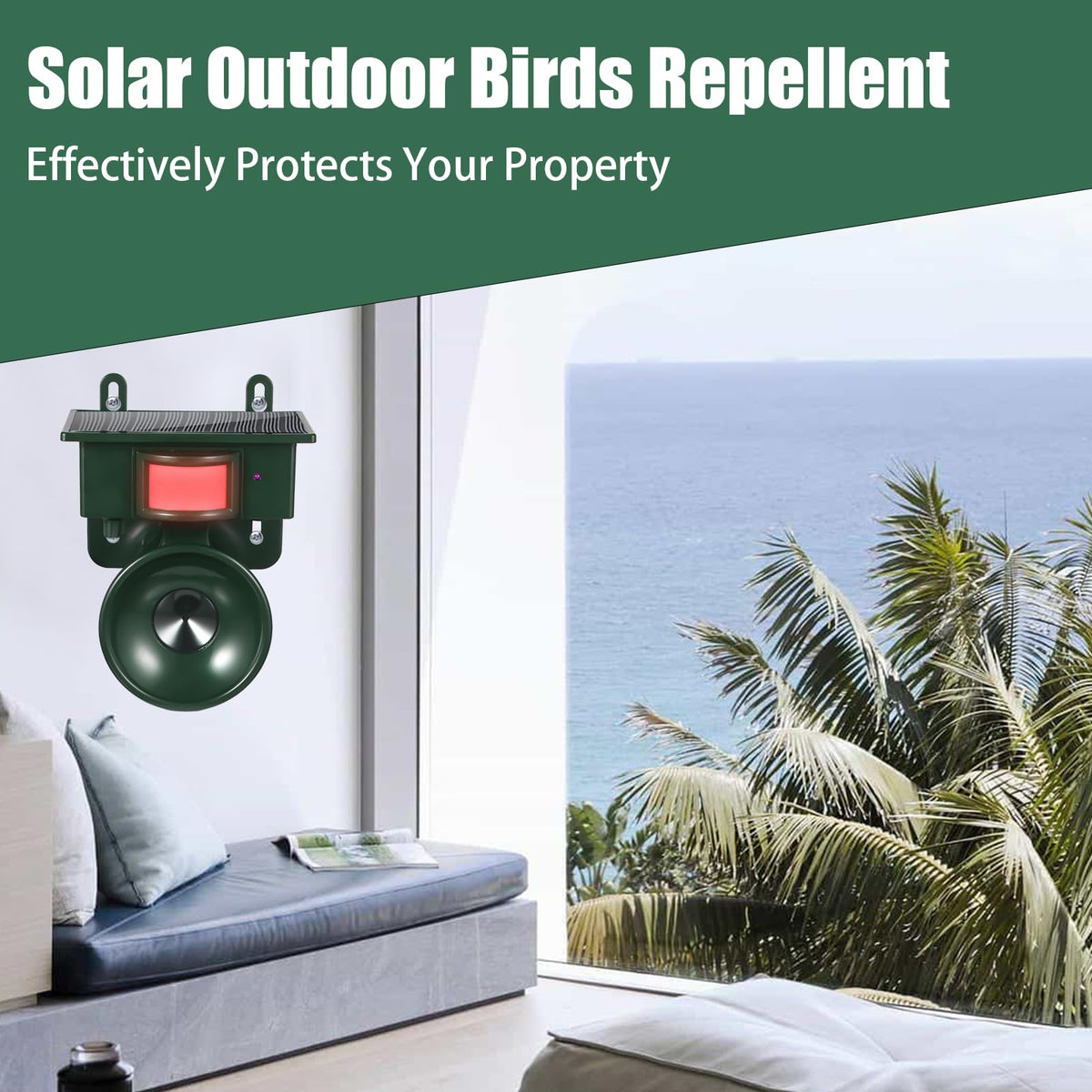 Jahy2Tech 2425 sq ft coverage focus guards large outdoor areas