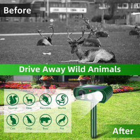 Jahy2Tech Sonic Fortress Pro humane deterrent safe for children and pets