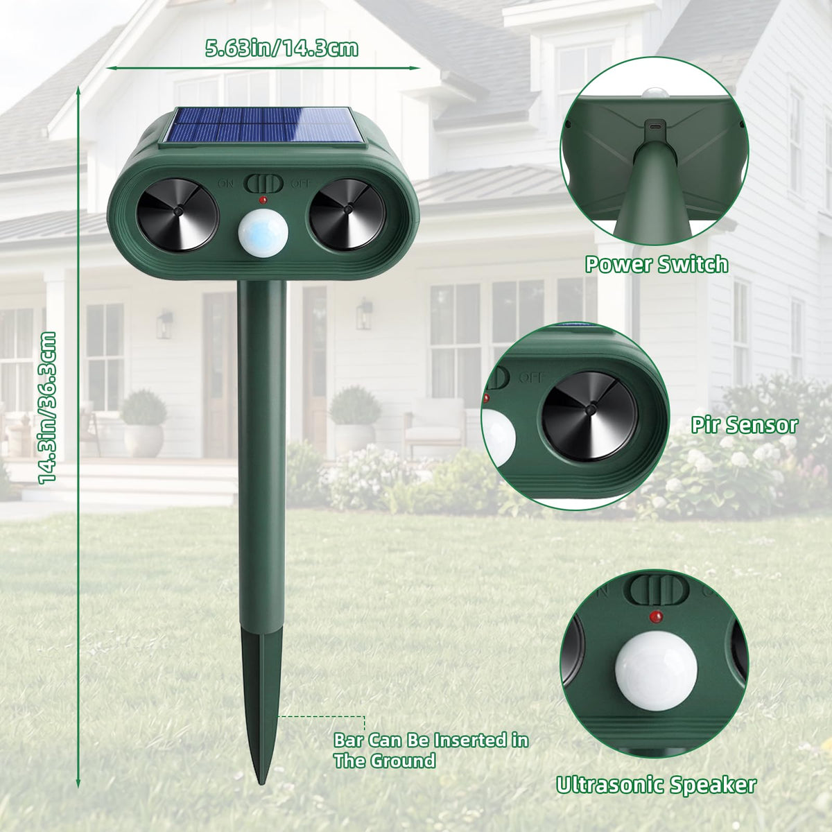 Jahy2Tech Sonic Fortress Pro lightweight design for flexible placement