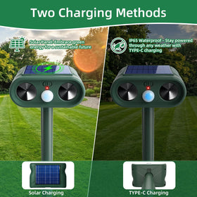 Jahy2Tech Sonic Fortress Pro weatherproof outdoor unit in sun and rain