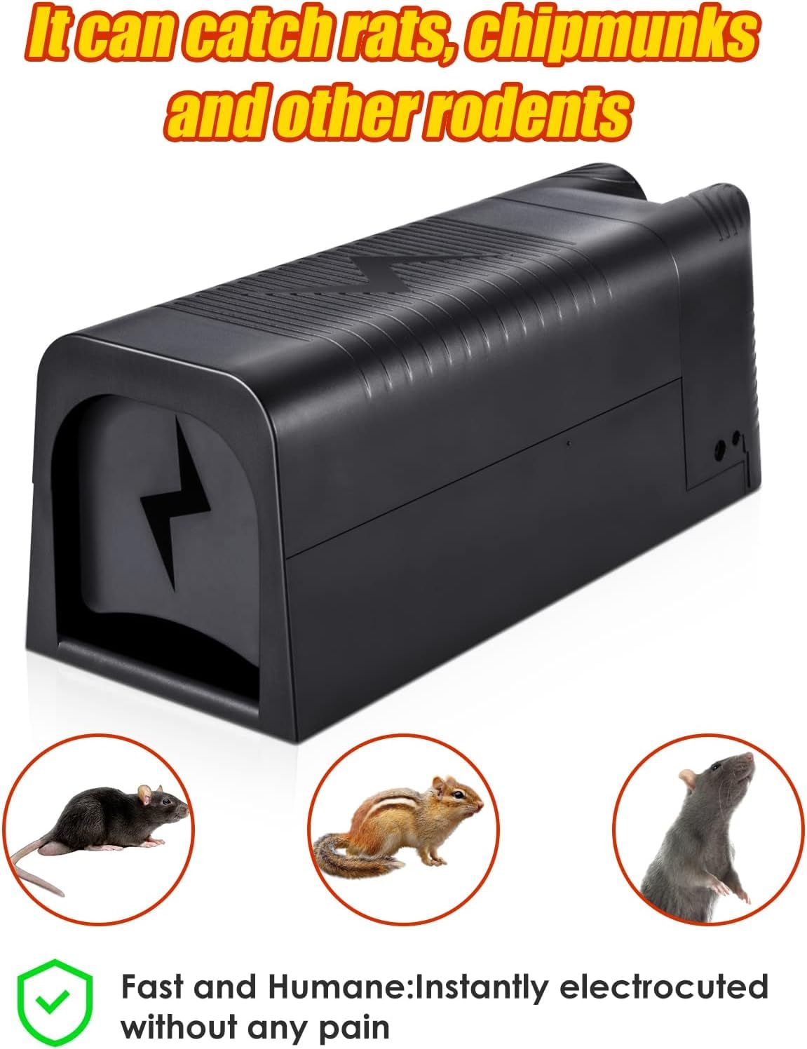 JahyElec 2026 rat trap top view highlights discreet profile