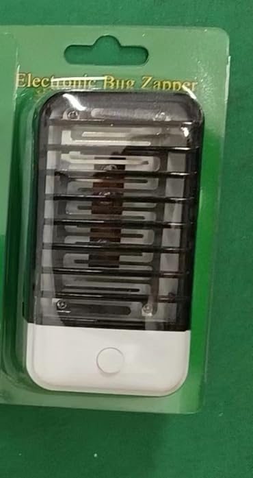JahyElec compact design bug trap blends with home decor.