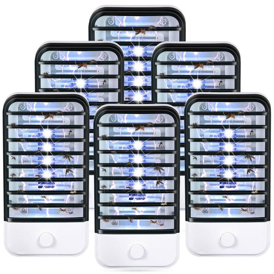 JahyElec indoor bug zapper plug-in for quiet home use