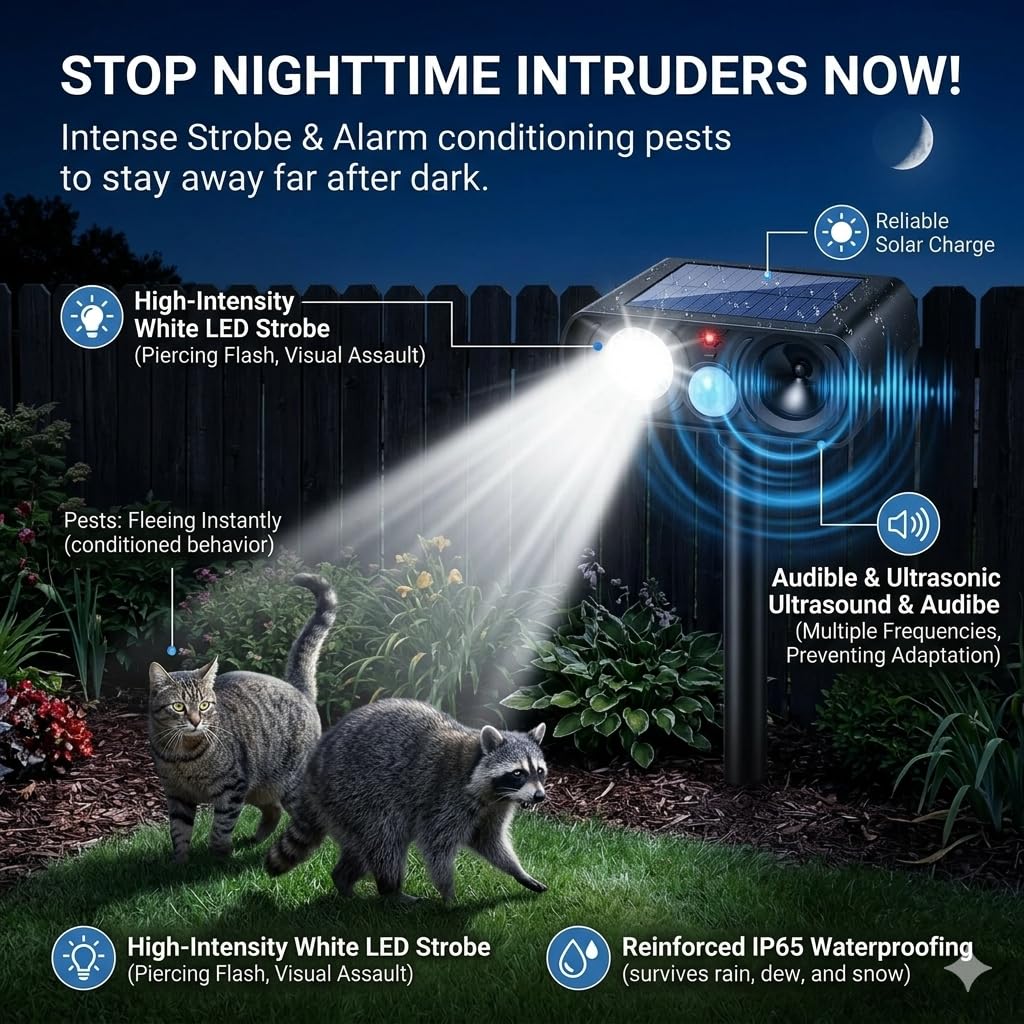 JahyElec PIR motion sensor with 110-degree coverage