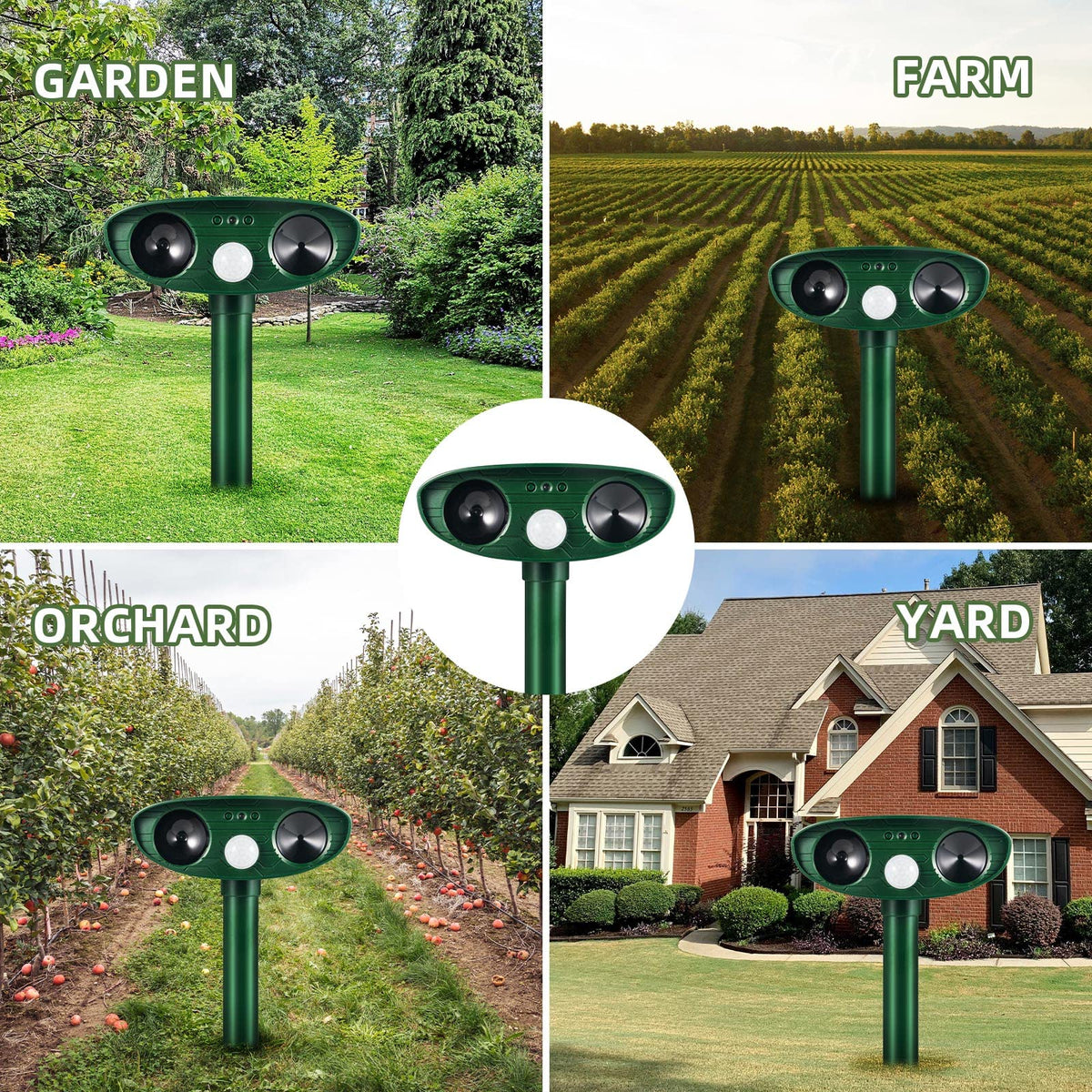 JahyElec weatherproof design withstands rain, sun, and wind for outdoors.