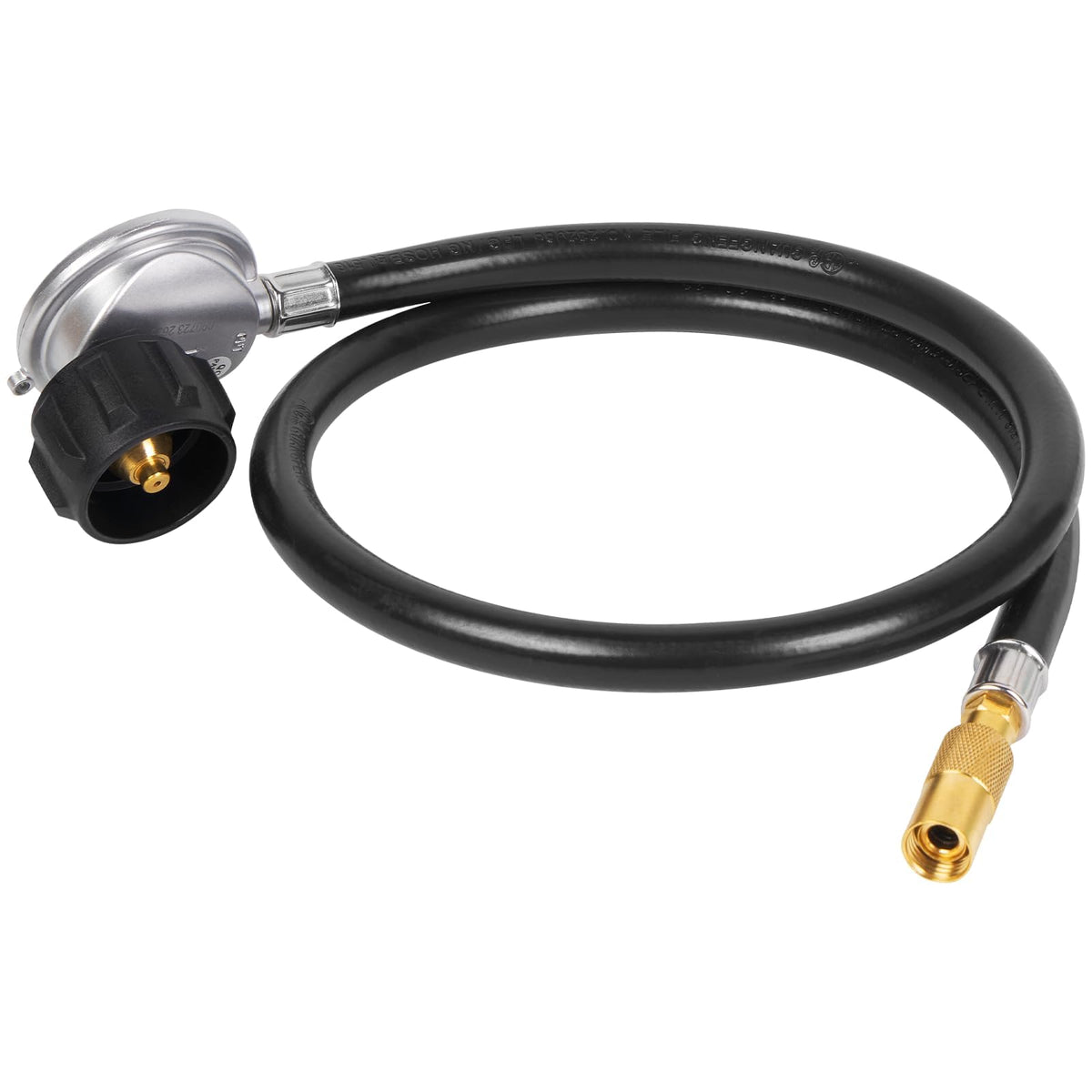 Jakivew propane hose with quick-connection for Blackstone griddles enables easy setup.