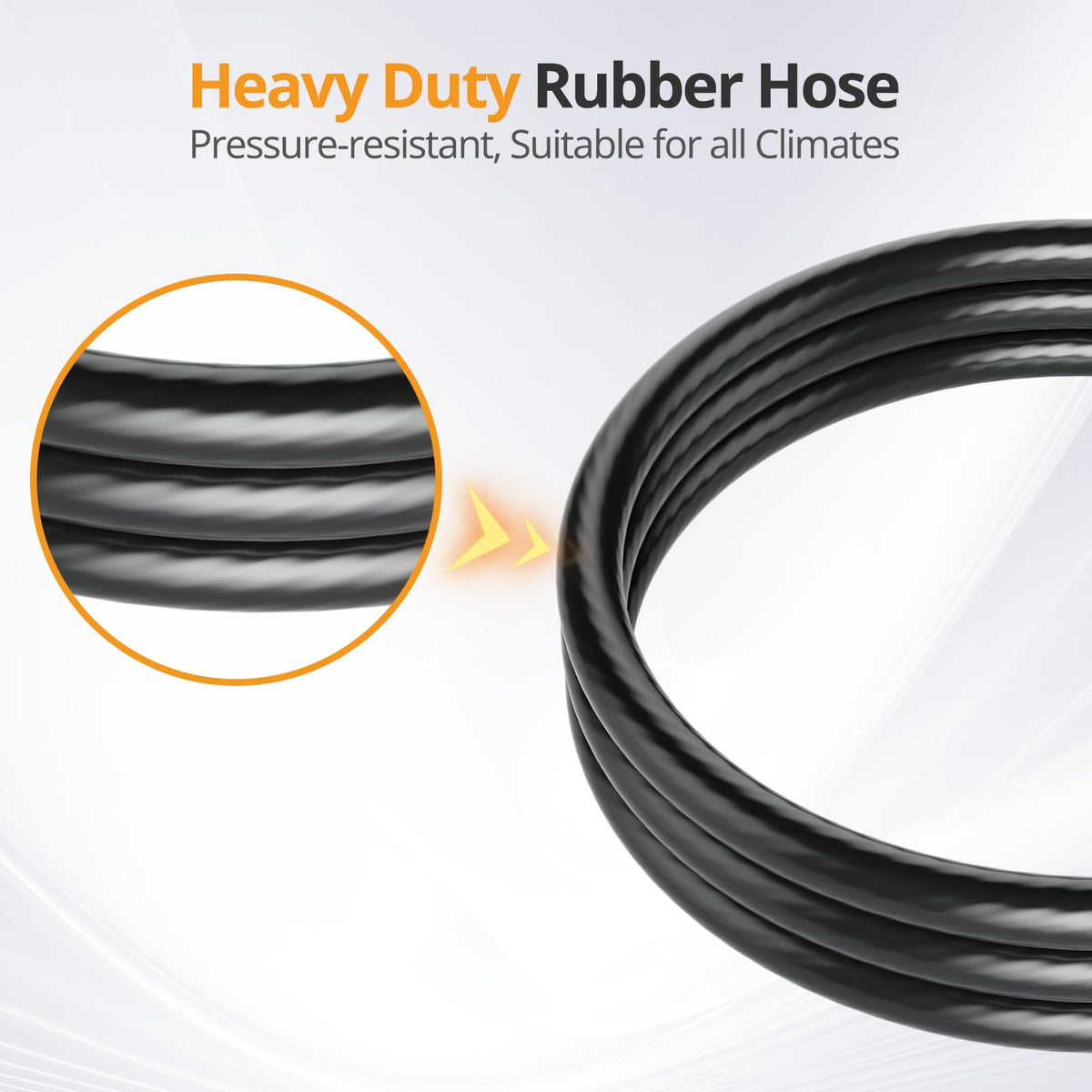 Jakivew hose compatible with Weber and Nexgrill for outdoor cooking.