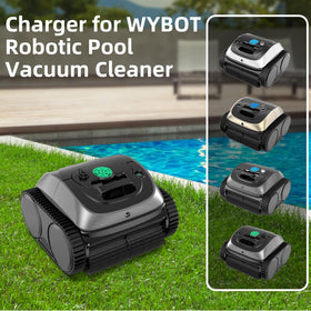 JALOSOFO Wybot C1 OS7010C charger side view shows universal input compatibility.
