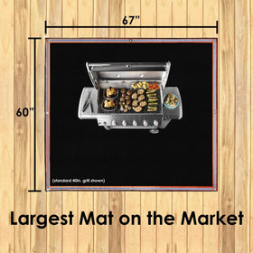 Jametown mat is camping-ready for tailgating and RV trips