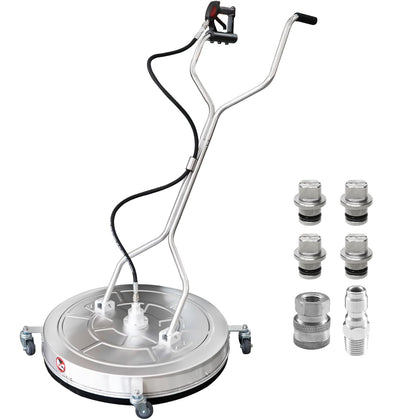 JANZ 30inch surface cleaner with four wheels for easy maneuvering on large surfaces