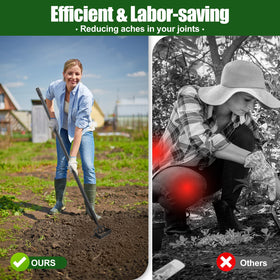 JAOTREL durable rust-proof blade withstands outdoor use across seasons.