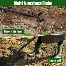 JAOTREL ergonomic-grip handle reduces back and wrist strain during long sessions.
