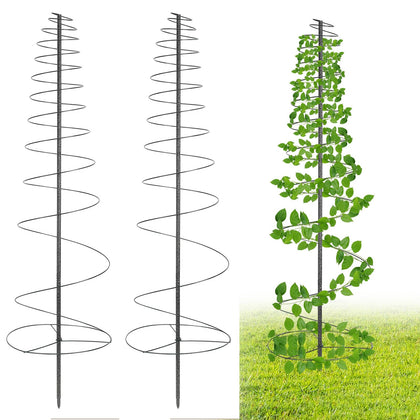 JAOTREL outdoor metal trellis 45inch offers sturdy support for tall climbing plants