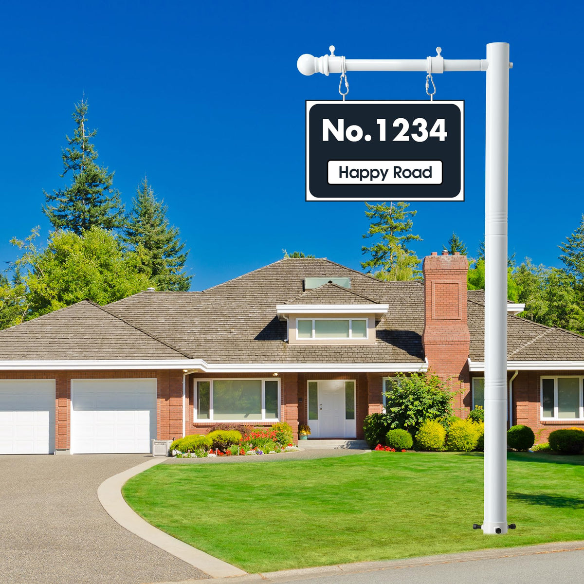 JAOTREL weatherproof rust-proof construction ensures long outdoor life.