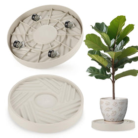 JAOXISOU plant caddy with wheels for easy movement of large pots