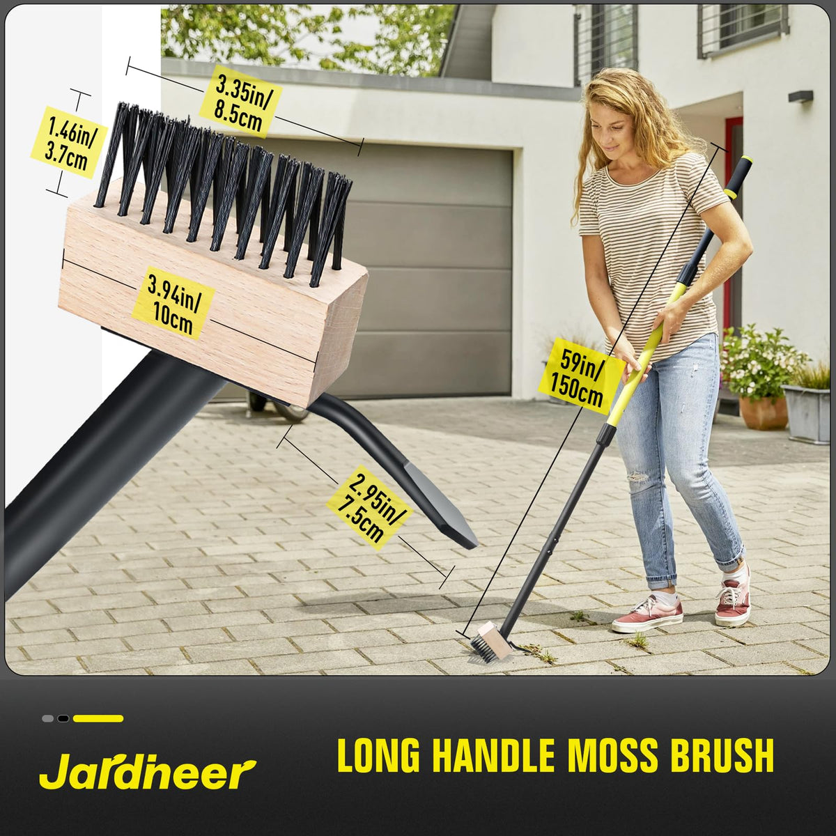 Jardineer patio stone joint detail restores a professional paving look