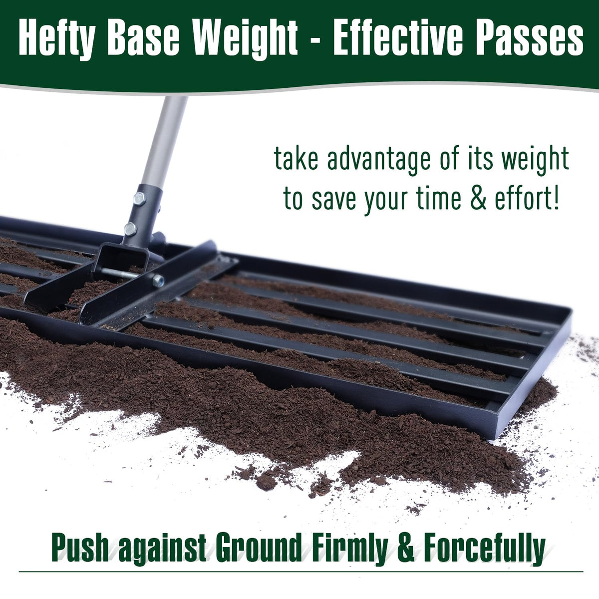 Jardineer powder-coated rust-resistant base detail