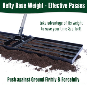 Jardineer powder-coated rust-resistant base detail