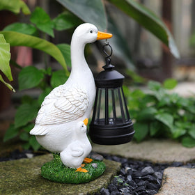 JARPSIRY duck family ornament adds playful garden focal point