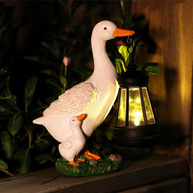 JARPSIRY duck statue seven-point-six-eight inches tall for outdoor display