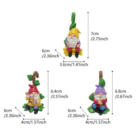 JARPSIRY gnome wall decor and planter hanger detail