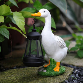 JARPSIRY resin duck yard art withstands weather while delighting guests