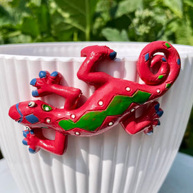 JARPSIRY resin gecko terrarium hanger decor for enclosures