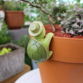 JARPSIRY weather-resistant resin turtle decor withstands seasonal conditions