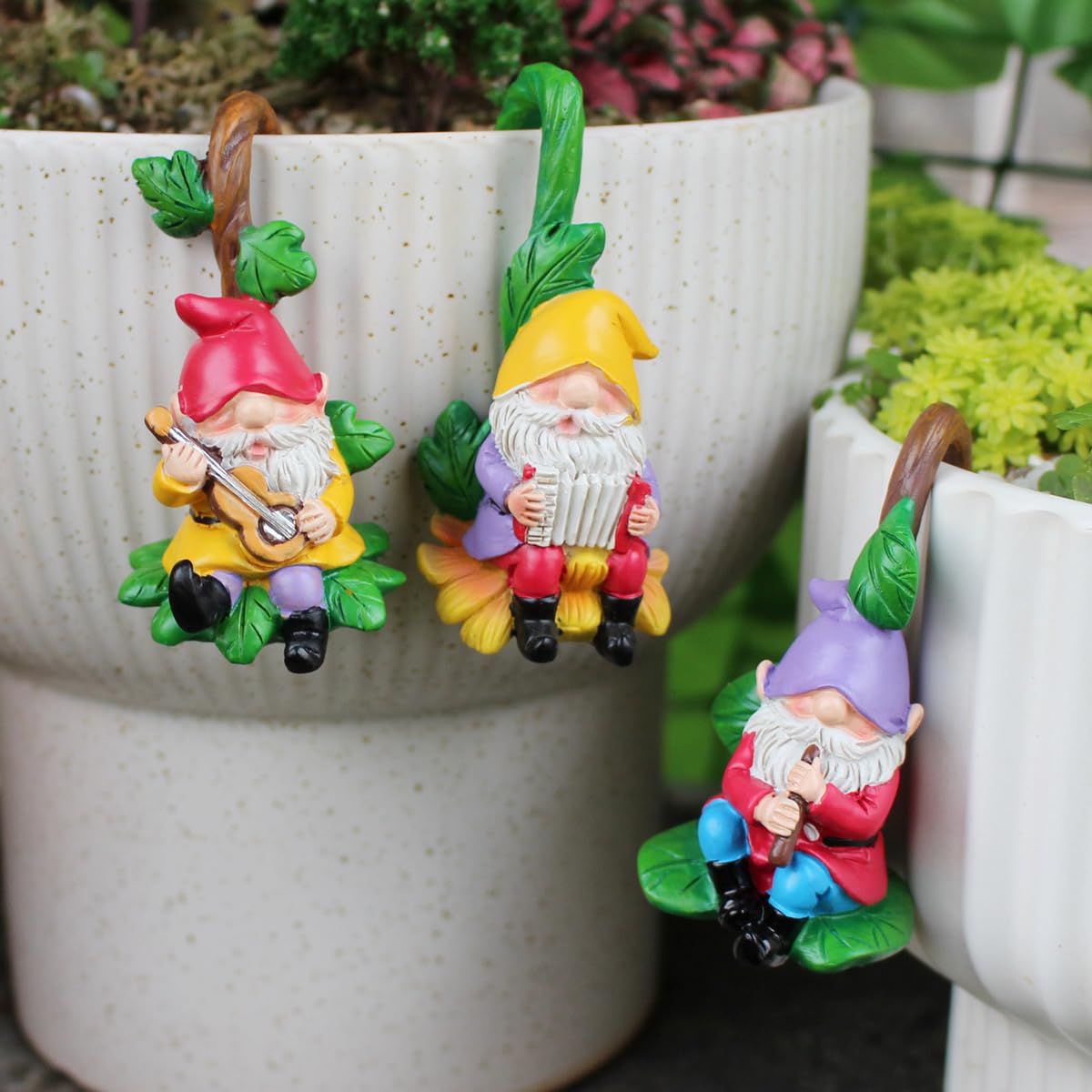 JARPSIRY weatherproof gnome setup for yard or patio
