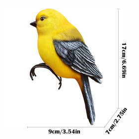 Jarpsiry yard bird statue for lawns and balconies.