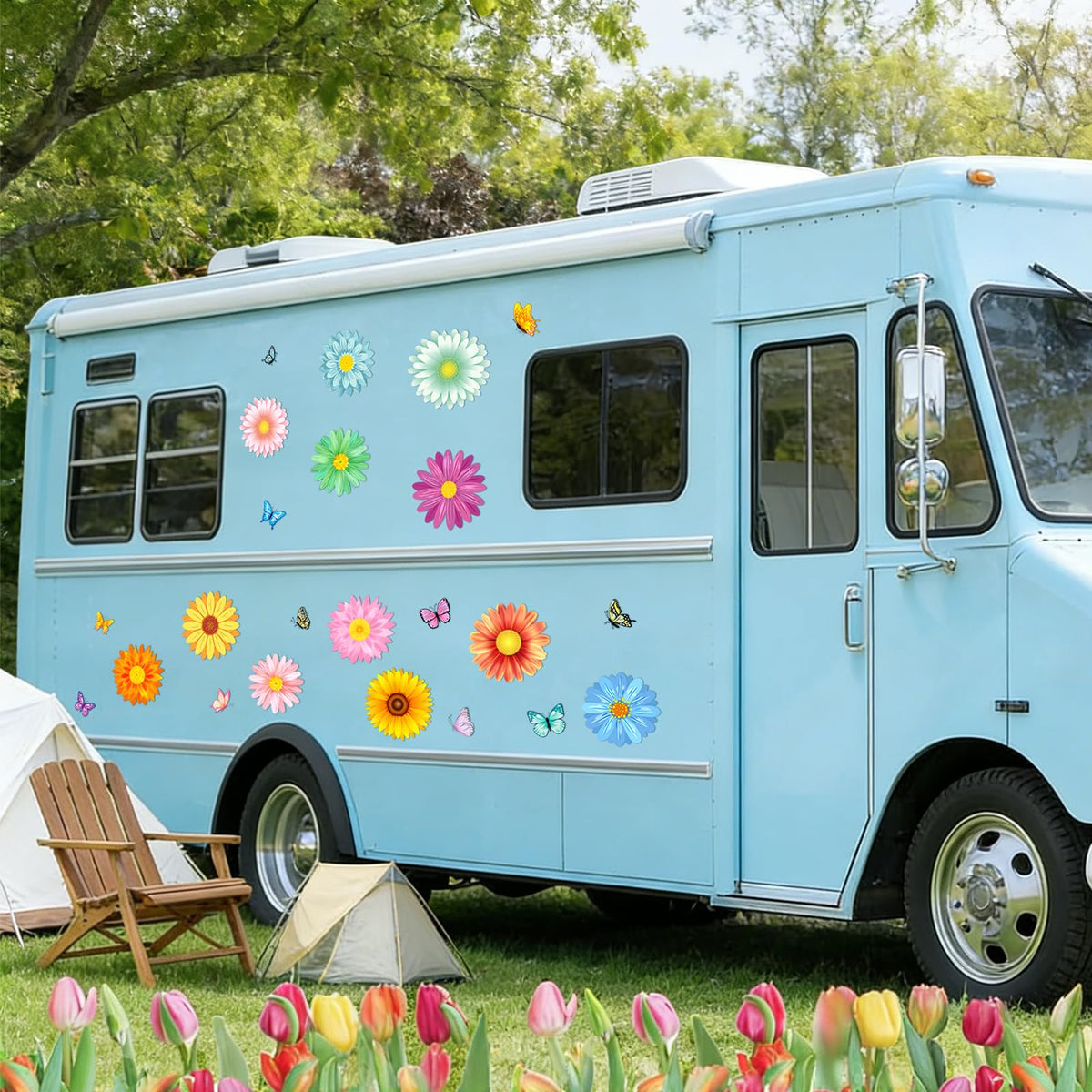 JarThenaAMCS reusable magnetic stickers offer durable, weather-ready home accents