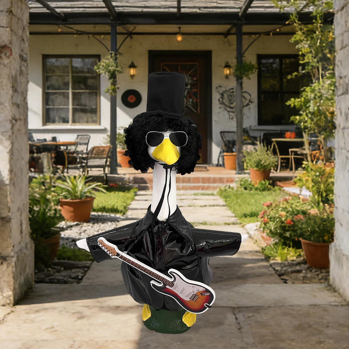 JarThenaAMCS Rock Roll Goose Outfit Complete Set for easy, ready-to-decorate display.