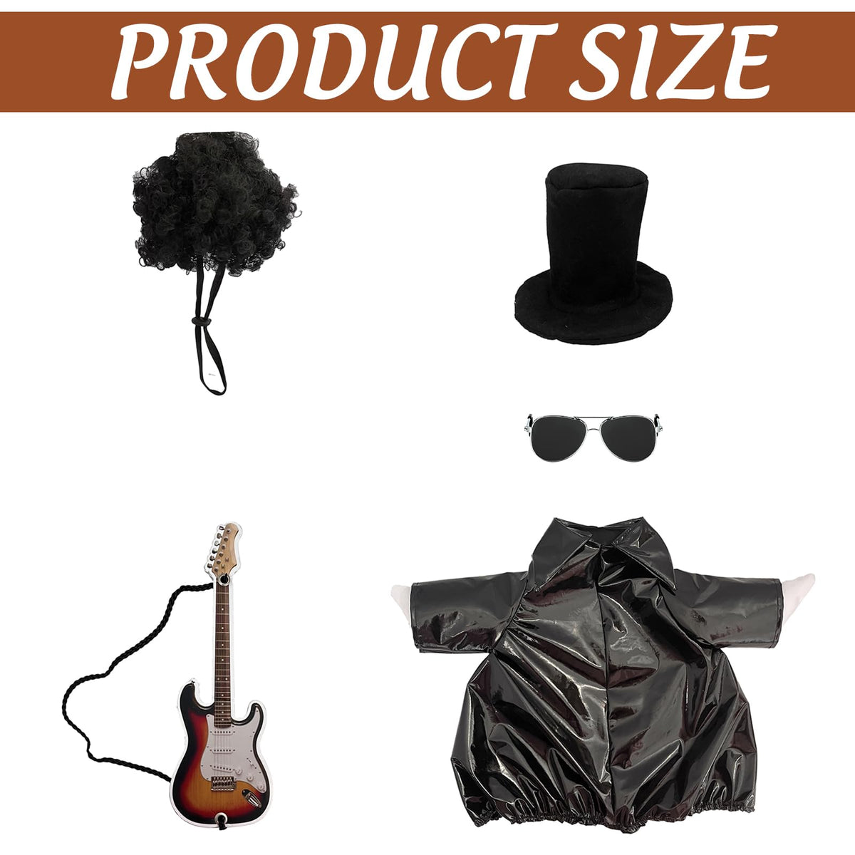 JarThenaAMCS Rock Roll Goose Hat adds retro flair to yard display.
